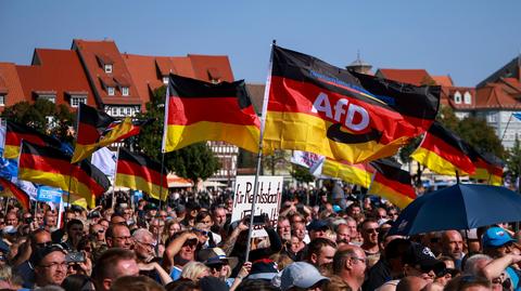 AfD świętuje historyczny sukces w wyborach w Saksonii i Turyngii