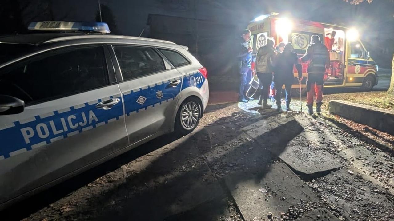 Po stłuczce szukali 87-latka. "Seria decyzji, które uratowały ludzkie życie"