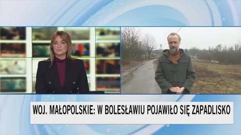 Zapadlisko w Bolesławiu