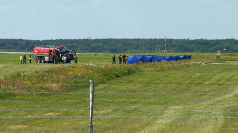 Wypadek awionetki, nie żyją dwie osoby