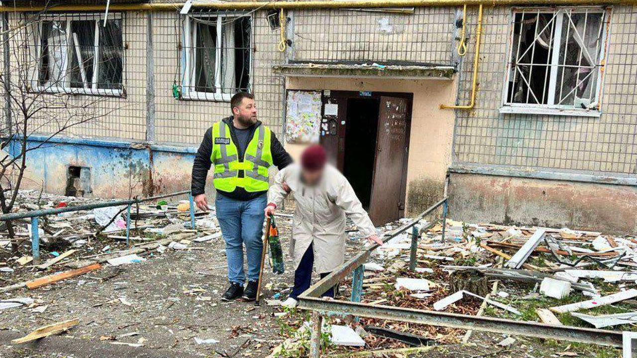 Zmasowany atak rakietowy Rosjan w Ukrainie 