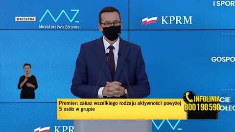 Premier Morawiecki prosi seniorów o pozostanie w domach