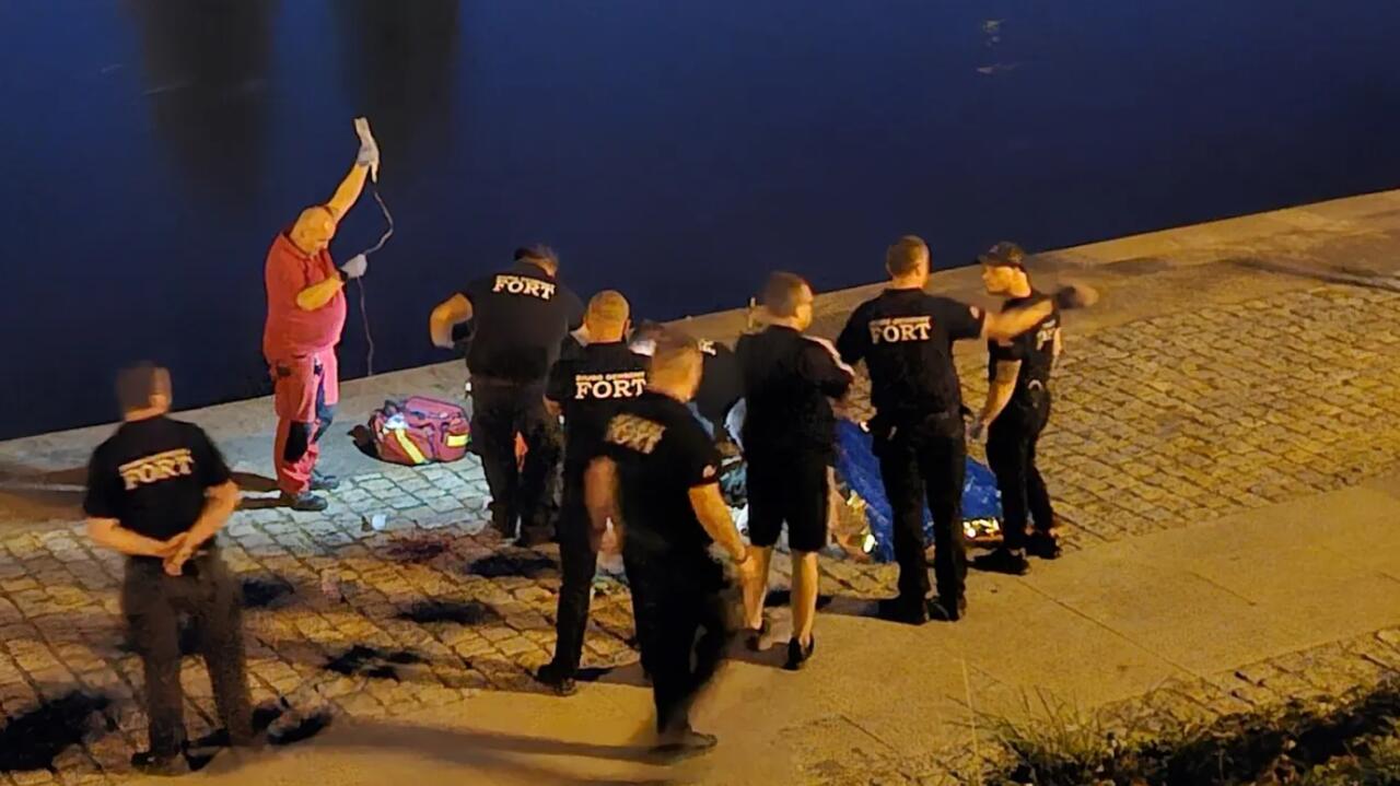 Szarpanina nad Wartą. Jeden z mężczyzn sięgnął po nóż