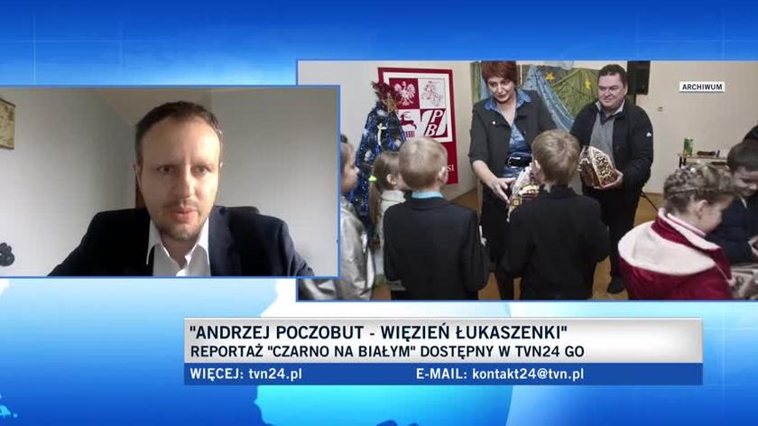 Kacewicz: w sprawie Poczobuta nieodzowne będą radykalne posunięcia wobec Białorusi (materiał z 28.10.2021)