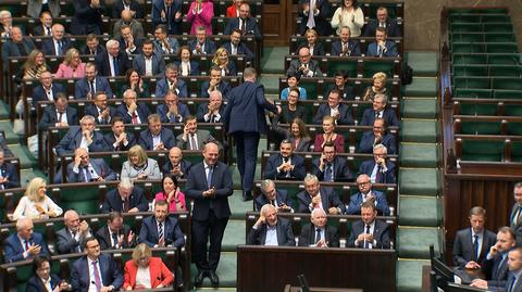 Szymon Hołownia tłumaczy zasady udzielania głosu członkom Rady Ministrów