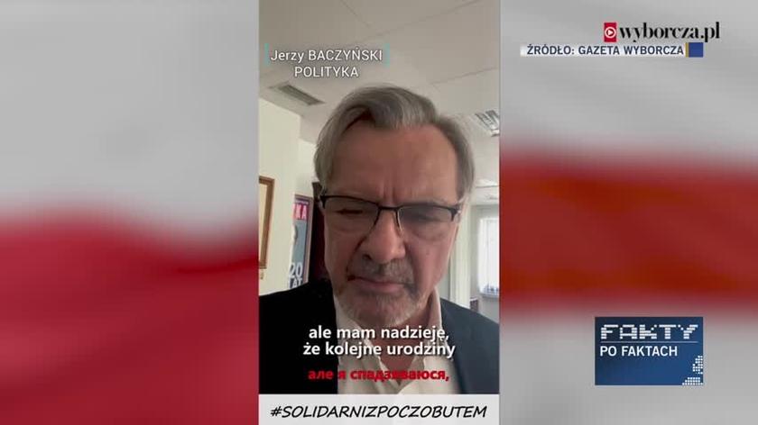 Życzenia od dziennikarzy dla Andrzeja Poczobuta z okazji jego 50. urodzin