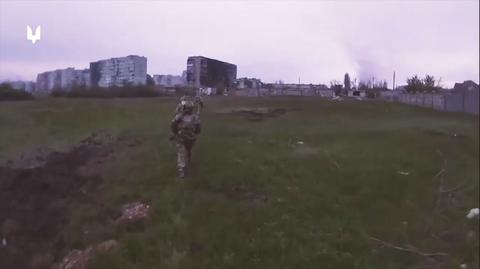 "Zacięte walki o każdy metr ukraińskiego miasta fortecy". Nagranie z walk w Bachmucie 