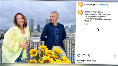 "Oboje z Krzysiem poczuliśmy, że w tę stronę chcemy iść". Ewa Drzyzga o zmianach w "Dzień Dobry TVN" 