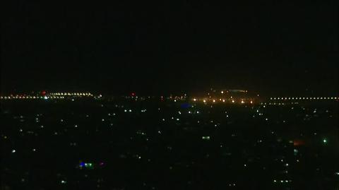 Widok na lotnisko w Kabulu