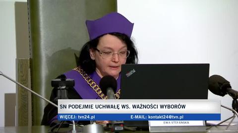 Sąd Najwyższy stwierdził ważność wyboru Andrzeja Dudy na prezydenta