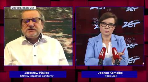 Jarosław Pinkas o tym, jak Polacy korzystali ze szczepionki na grypę: trochę sami jesteśmy sobie winni