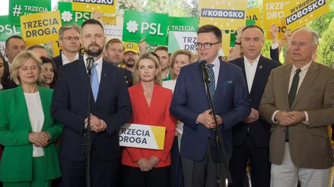 PiS ogłasza kolejne listy, Trzecia Droga przedstawiła swoje "jedynki"