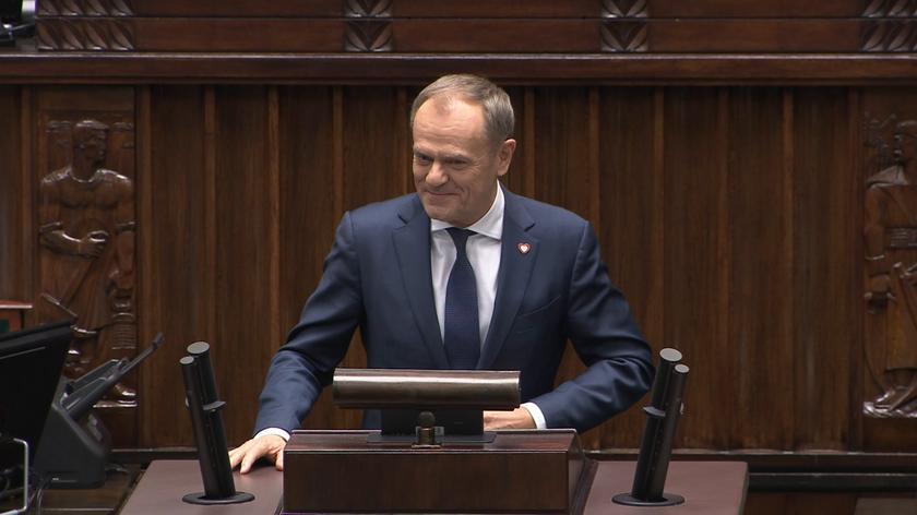 Donald Tusk addressed Jarosław Kaczyński from the podium