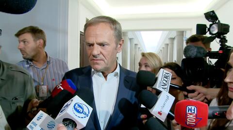 Tusk o oskarżeniach ze strony Kaczyńskiego: to projekcja jego własnych marzeń