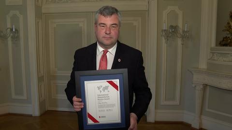 Polski Czerwony Krzyż z nagrodą. Członek zarządu PCK: jestem dumny i szczęśliwy