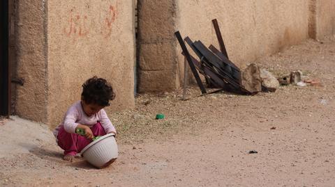 Warunki życia w wiosce w Jordanii (wideo z 2014 roku)