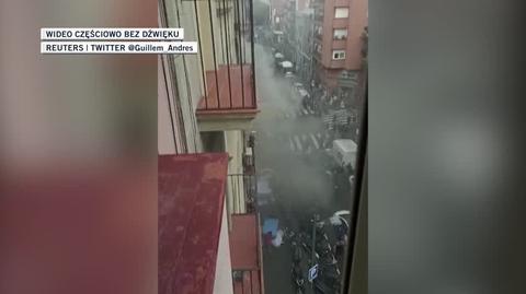Pożar hotelu w Barcelonie