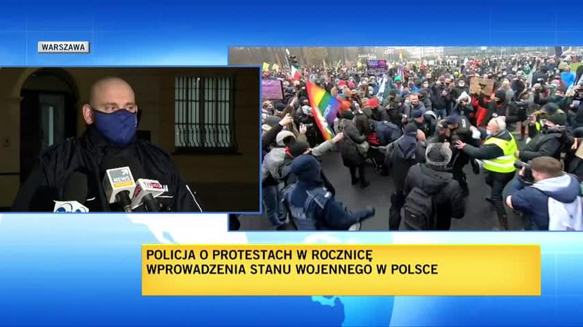 Rzecznik KSP o niedzielnym proteście Strajku Kobiet w Warszawie