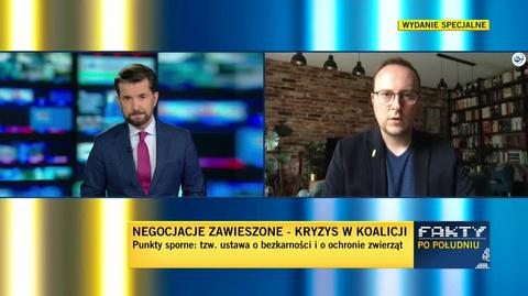 Makowski: Kaczyński po słowach, że ogon nie będzie merdał psem, otrzymał gromkie brawa