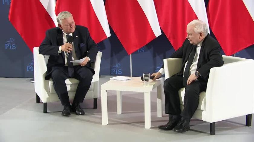 Jarosław Kaczyński: cena węgla spada 