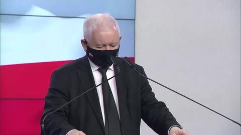 Całe oświadczenie Jarosława Kaczyńskiego 