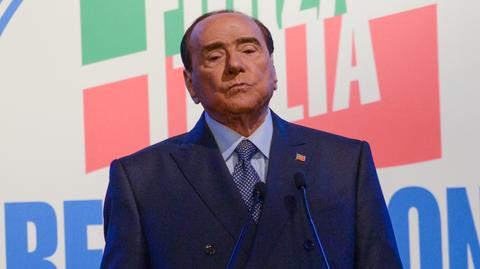 Silvio Berlusconi. Wideo archiwalne