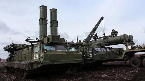 Rosyjskie ćwiczenia z udziałem systemów S-300V4