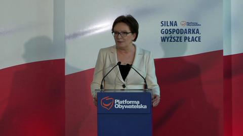 Kopacz: PO nie pozwoli zepchnąć Polski na margines