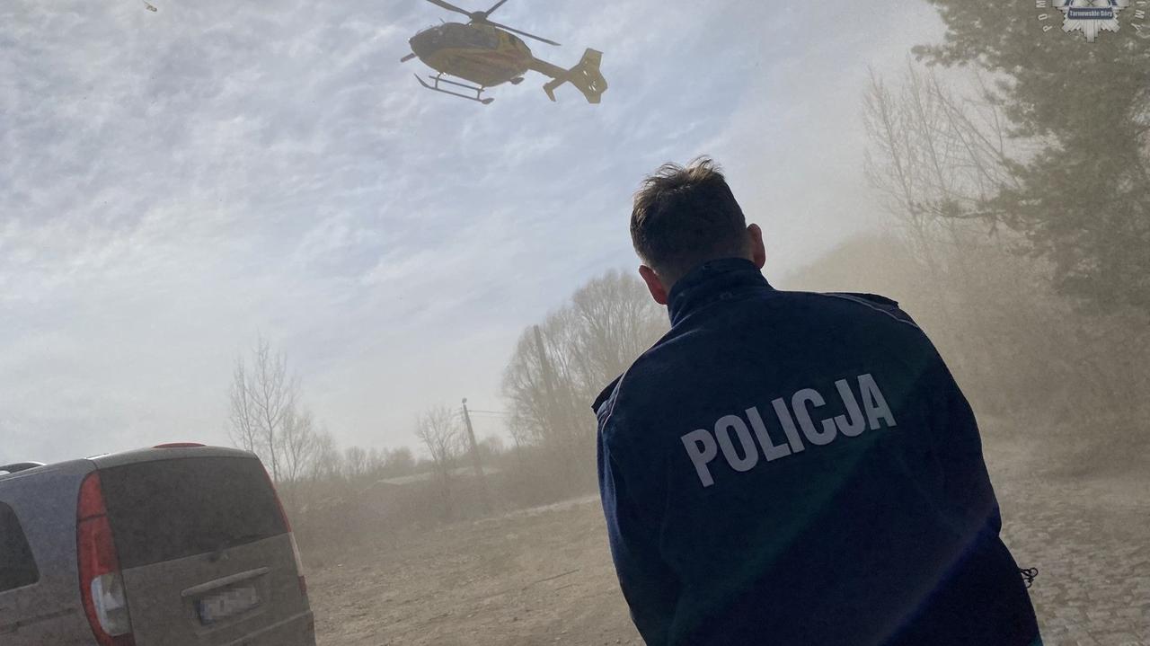 Gałąź uderzyła go w głowę. 14-latek zmarł w szpitalu