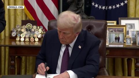 Trump znalazł w biurku list od Bidena 