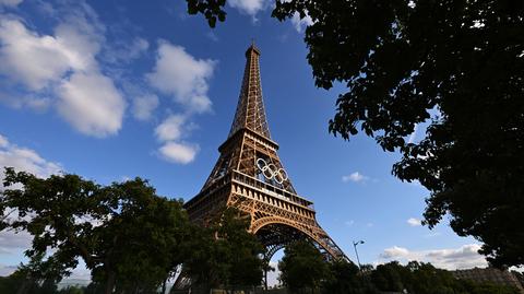 Ulice Paryża oczyszczane ze stoisk z podróbkami przed Igrzyskami Olimpijskimi