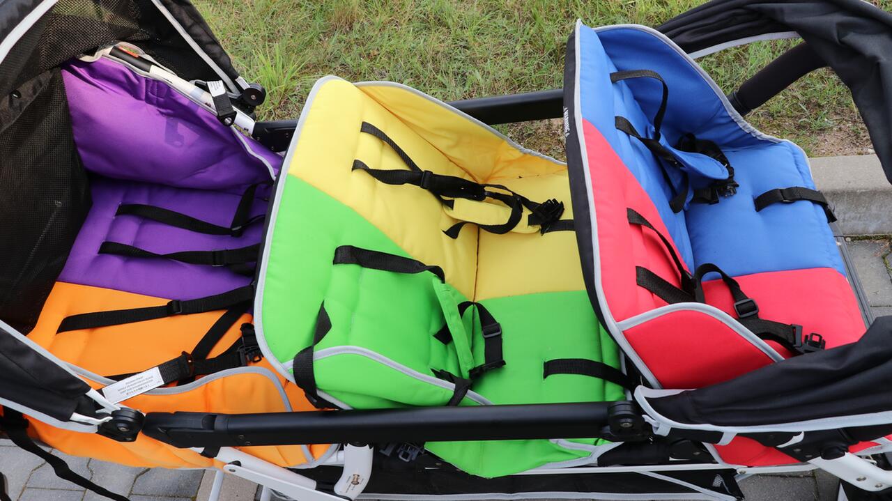 Ukradła wózek z przedszkola