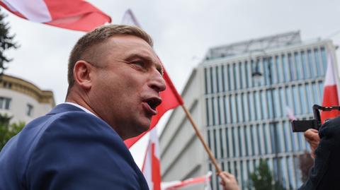 Robert Bąkiewicz w prokuraturze. Usłyszał kolejny zarzut