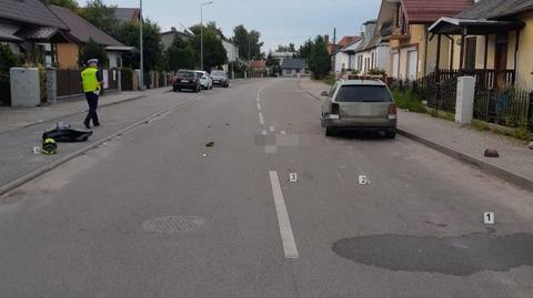 Motocyklista zginął po uderzeniu w samochód 