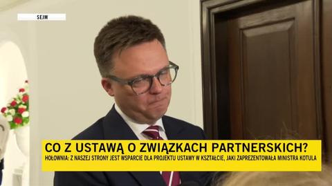 Szymon Hołownia o tym, co usłyszał od Jarosława Kaczyńskiego