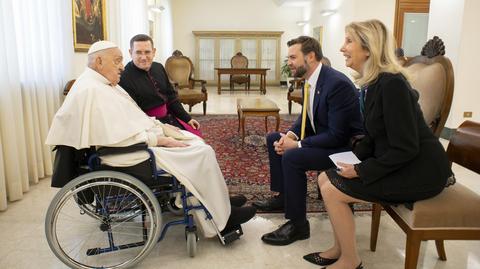 J.D. Vance i papież Franciszek