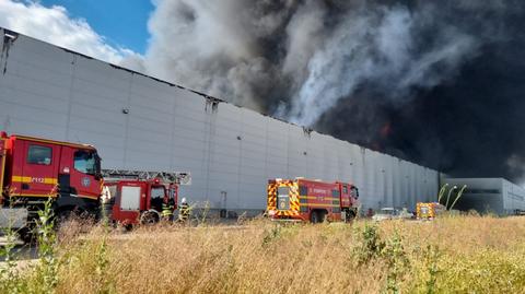 Pożar magazynu polskiego giganta. Straty liczone w milionach