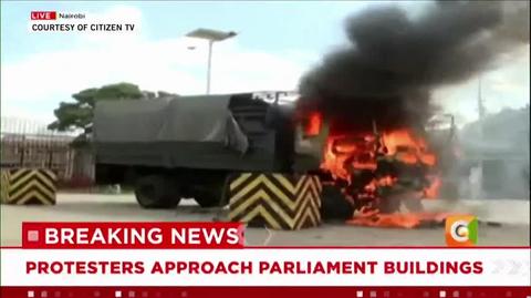 Proteste la Nairobi