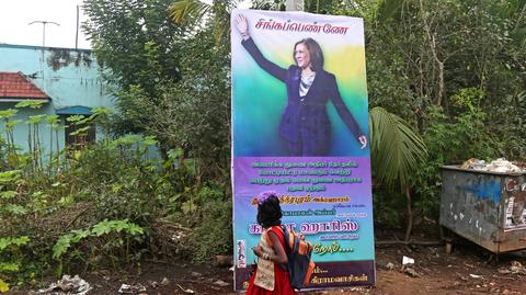 Mieszkańcy Thulasendrapuram modlą się o sukces Kamali Harris 