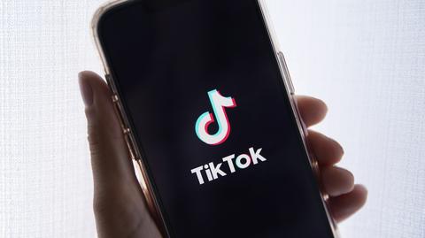 TikTok na nagraniu ilustracyjnym