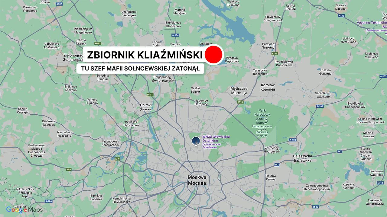 Śmierć pod Moskwą. W tle mafia i "krewny Putina"