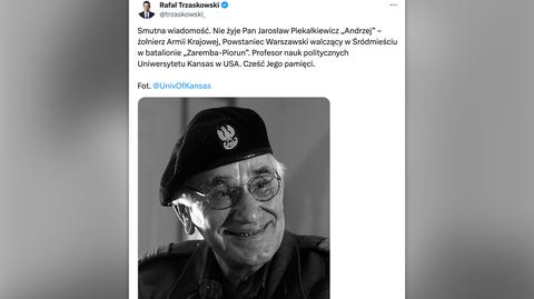 Nie żyje Jarosław Piekałkiewicz "Andrzej"