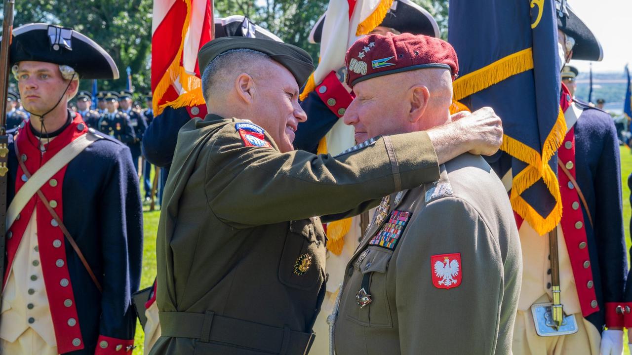 Polski dowódca z jednym z najwyższych odznaczeń wojskowych USA
