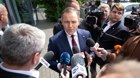 22 maja 2025. Nawrocki tłumaczy Mentzenowi swoje stanowisko na temat podatku katastralnego