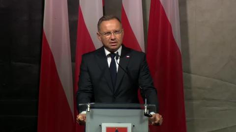 Całe przemówienie prezydenta Andrzeja Dudy w Wieluniu 