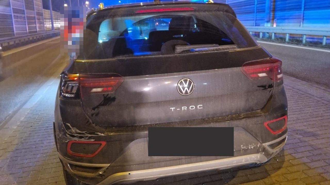 Tirami zablokowali pijanego kierowcę