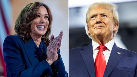 Trump i Harris o wiecach wyborczych