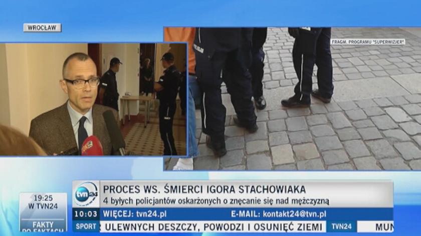 Proces w sprawie śmierci Igora Stachowiaka 