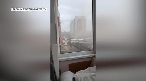 Wybuchy w bloku mieszkalnym w mieście Irpień w obwodzie kijowskim
