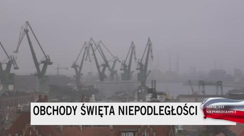 Gdańsk świętuje 106. rocznicę odzyskania przez Polskę niepodległości